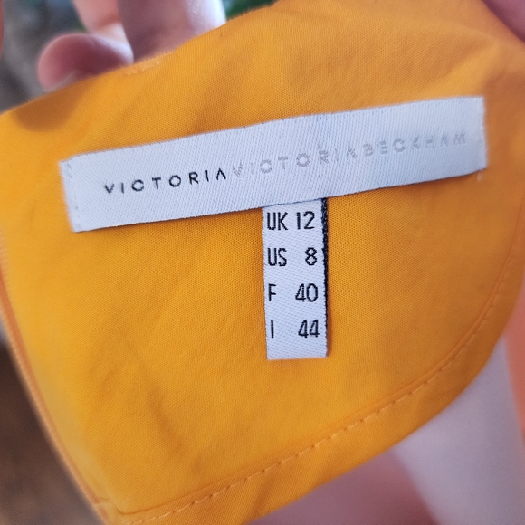 Victoria Beckham Dress Orange - Picture 10 of 10